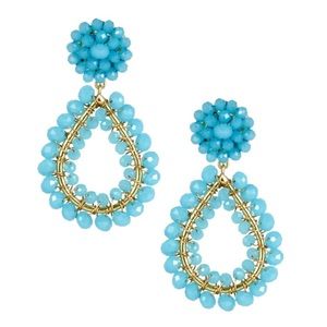 Lisi Lerch Margo Earrings in Aqua